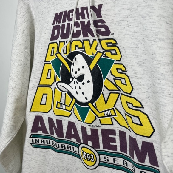 Vintage 1992 Mighty Ducks Hoodie - Picture 4 of 5